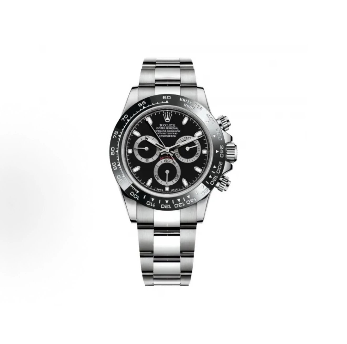 Rolex Cosmograph Daytona Watch - Black Dial-009640