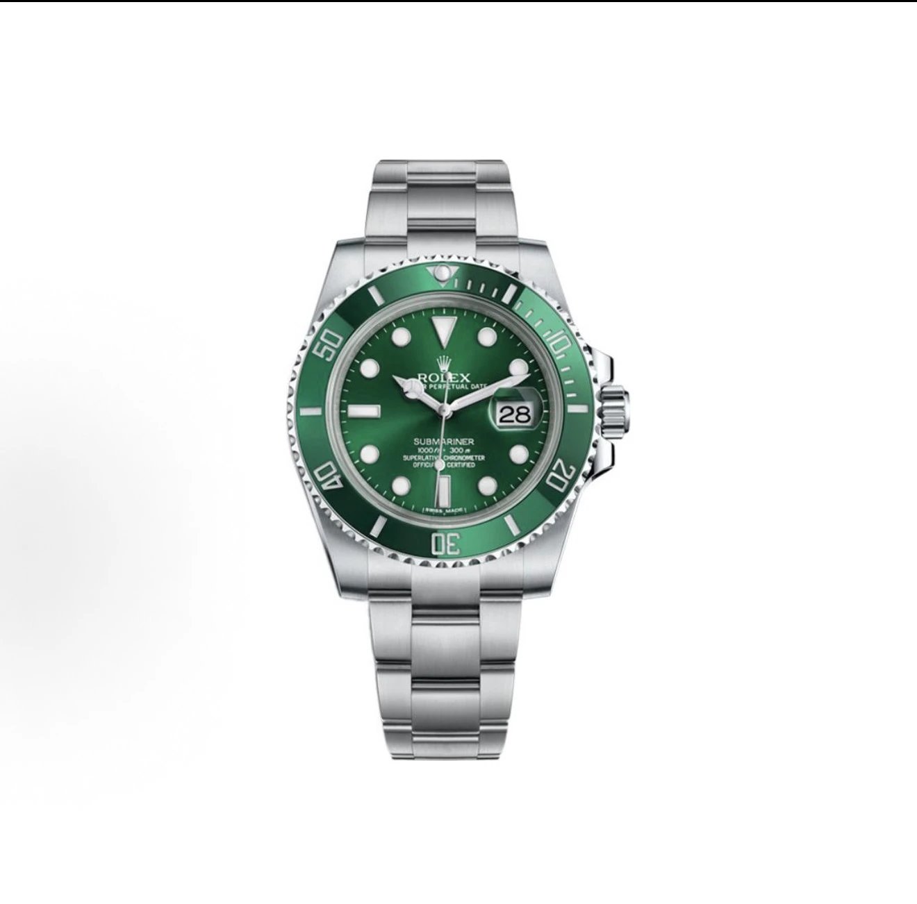 Rolex Submariner Watch - Green Dial-010504