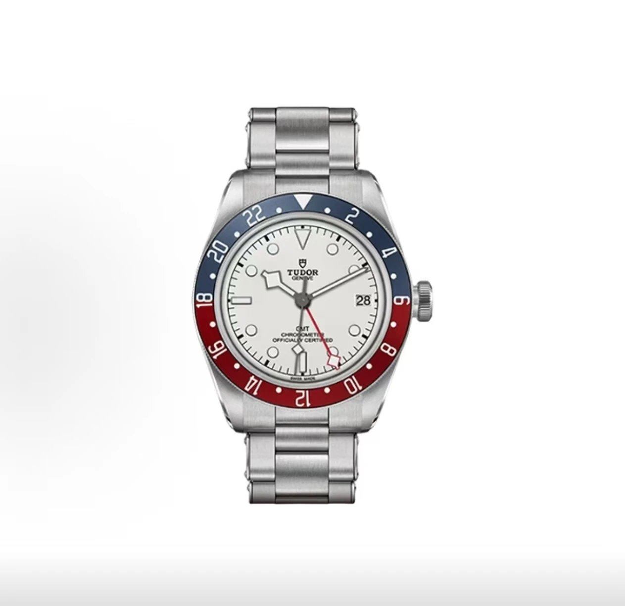 Tudor Black Bay GMT Watch - Silver Dial-011183