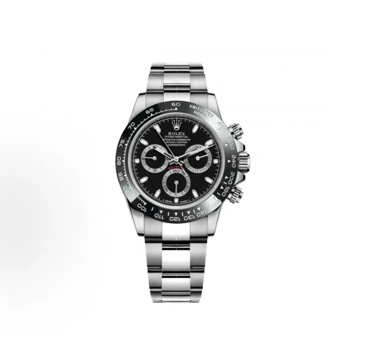Rolex Cosmograph Daytona Watch - Black Dial-010024