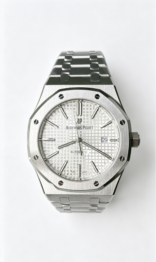 Audemars Piguet Royal Oak Watch - Silver Dial-011148