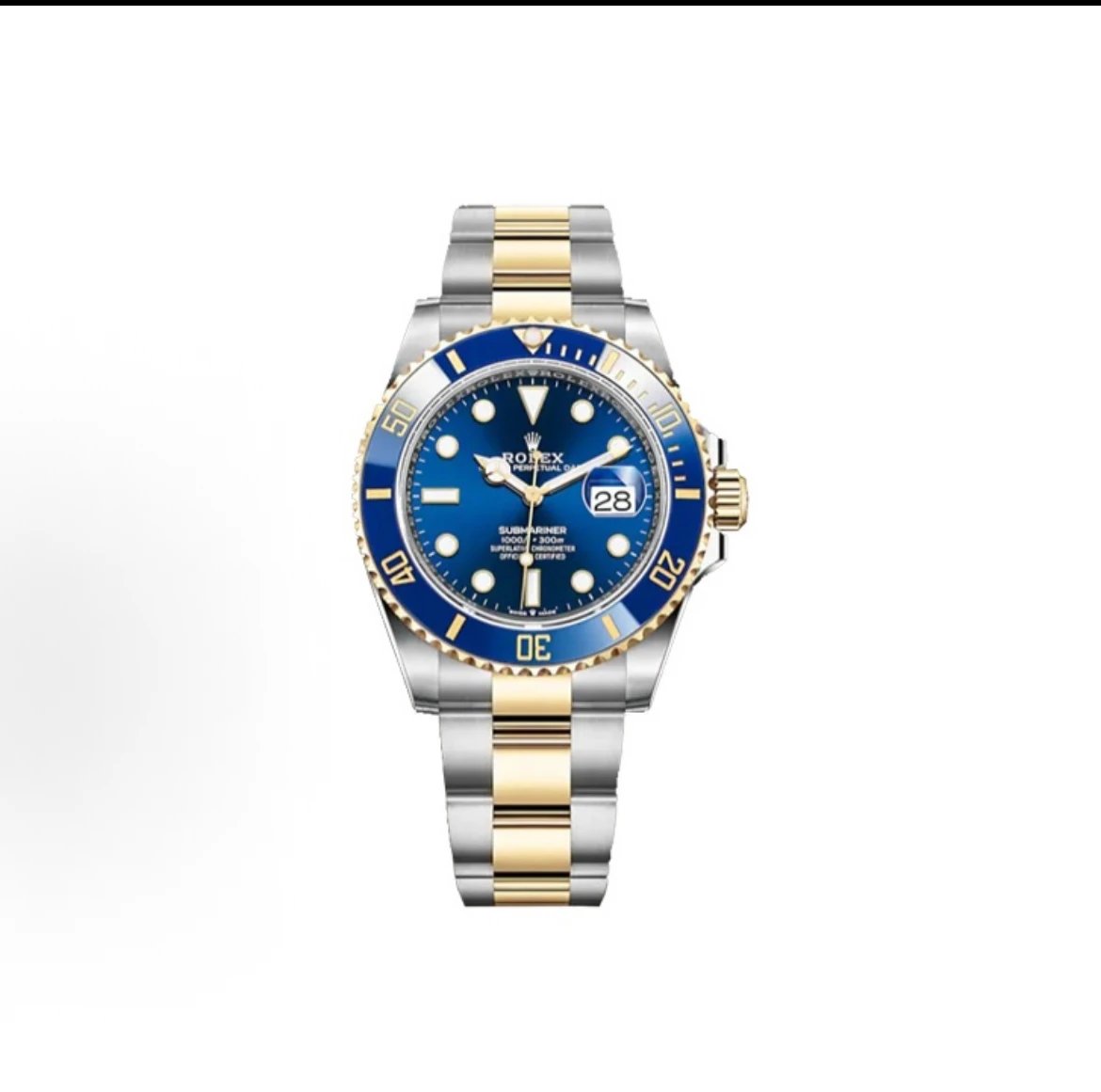 Rolex Submariner Date Watch - Blue Dial-010623