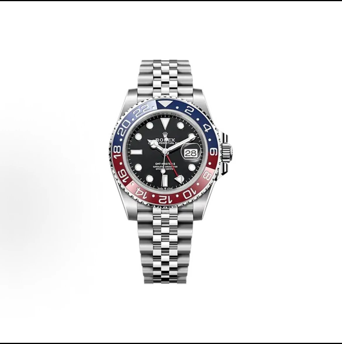 Rolex GMT-Master II Watch - Black Dial-010705