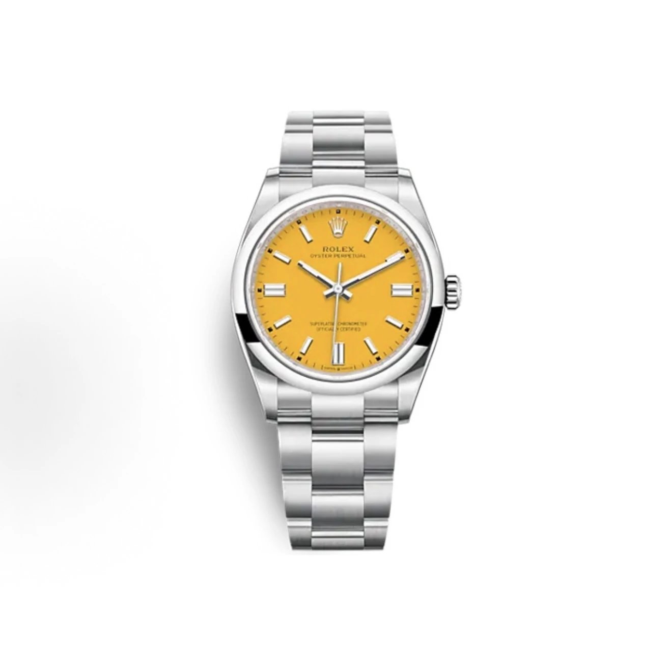 Rolex Oyster Perpetual Watch - Yellow Dial-010385