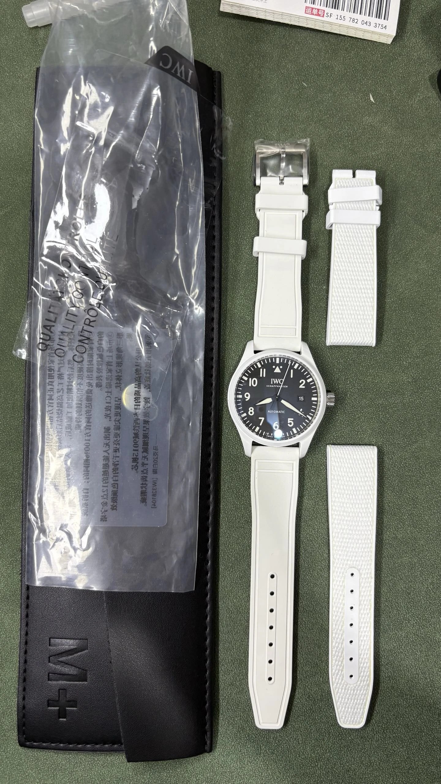 IWC Pilot's Watch Mark XX Watch - Black Dial-010801