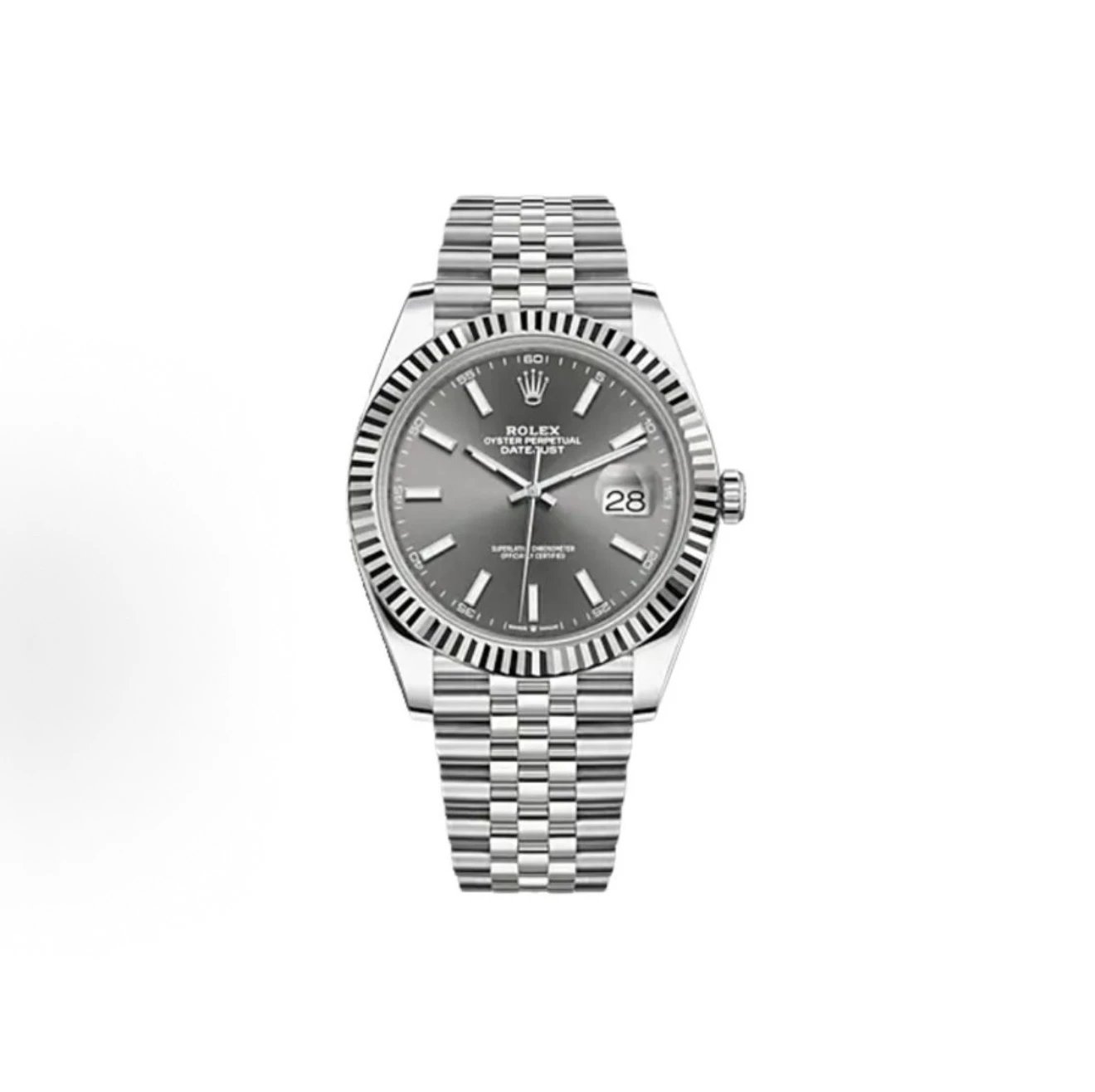 Rolex Datejust Watch - Slate Grey Dial-010519