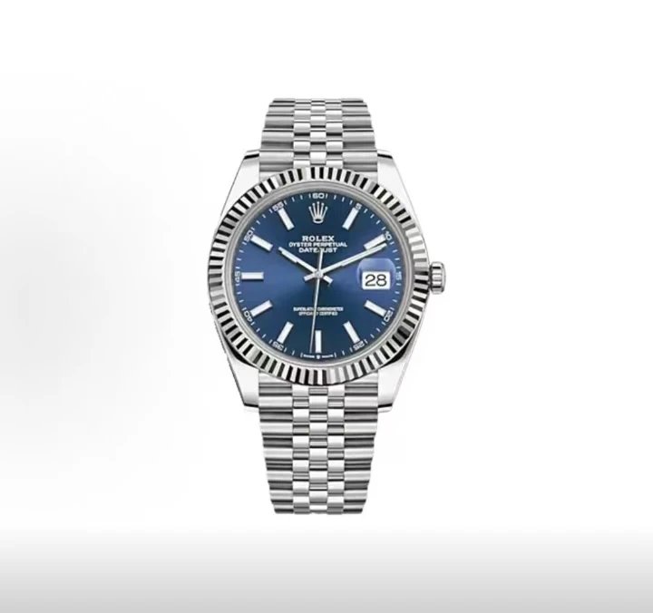Rolex Oyster Perpetual Datejust Watch - Blue Dial-009870