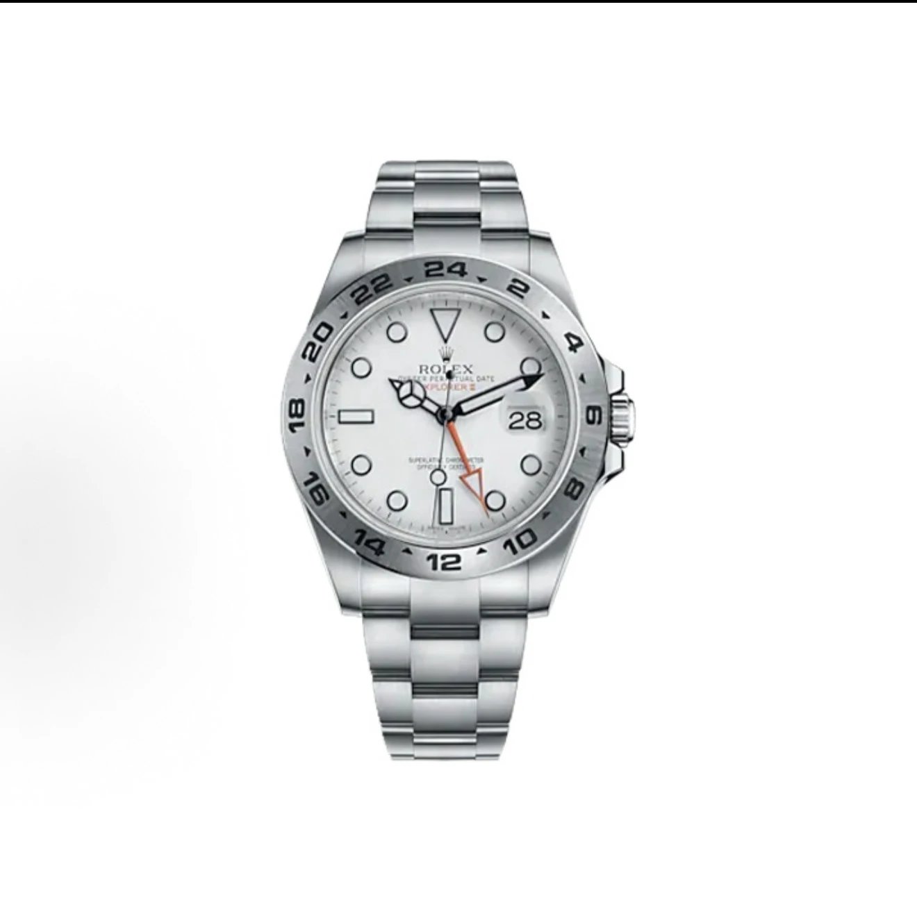 Rolex Explorer II Watch - White Dial-010432