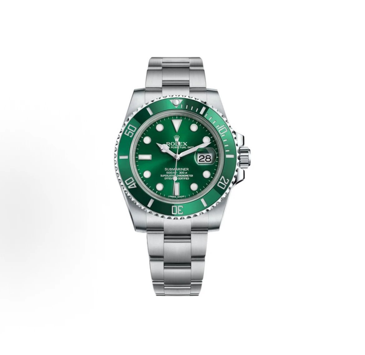 Rolex Submariner Watch - Green Dial-009521