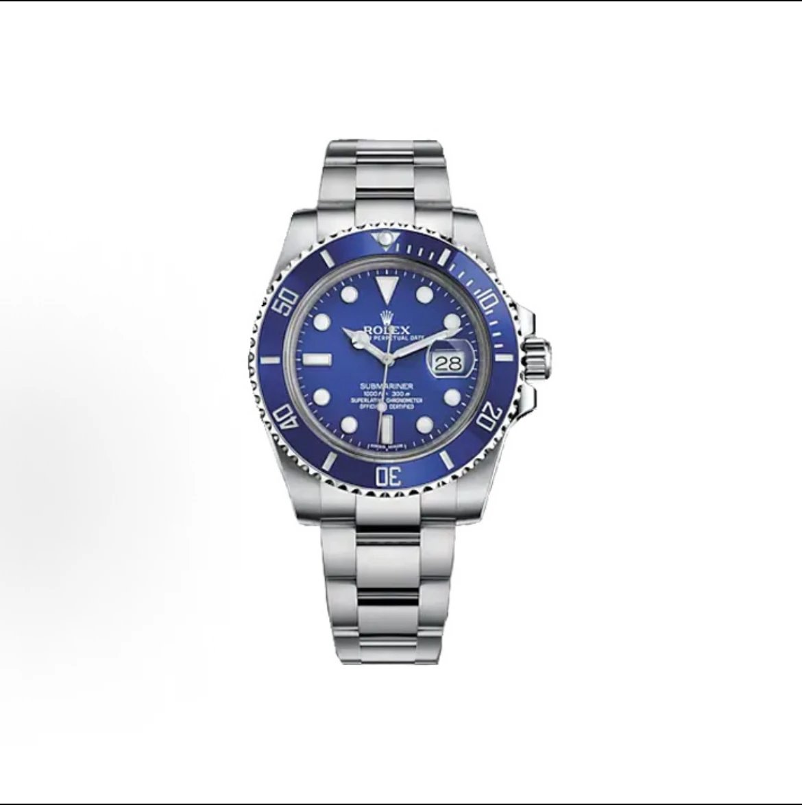 Rolex Submariner Watch - Blue Dial-010179