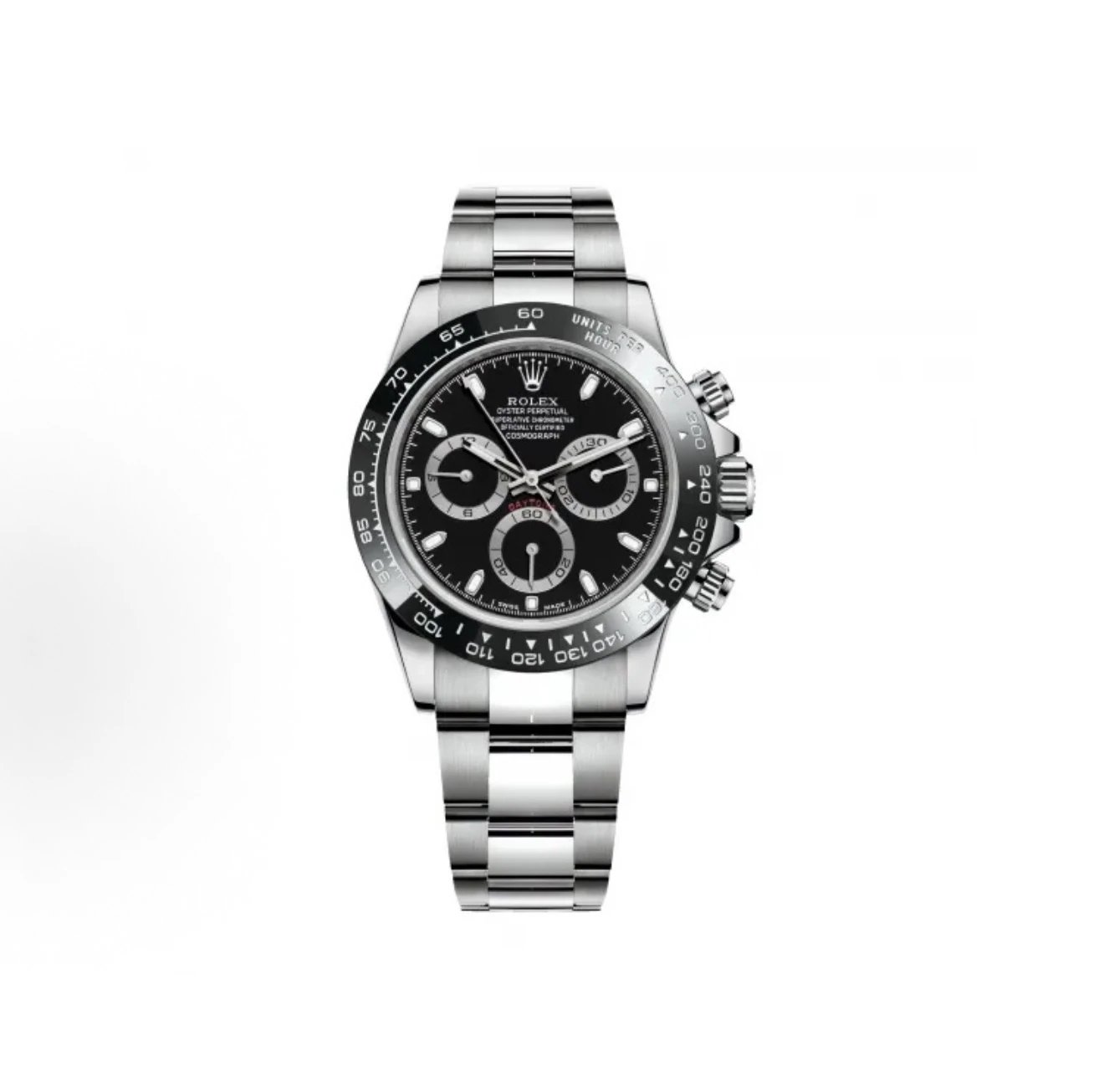 Rolex Cosmograph Daytona Watch - Black Dial-009485