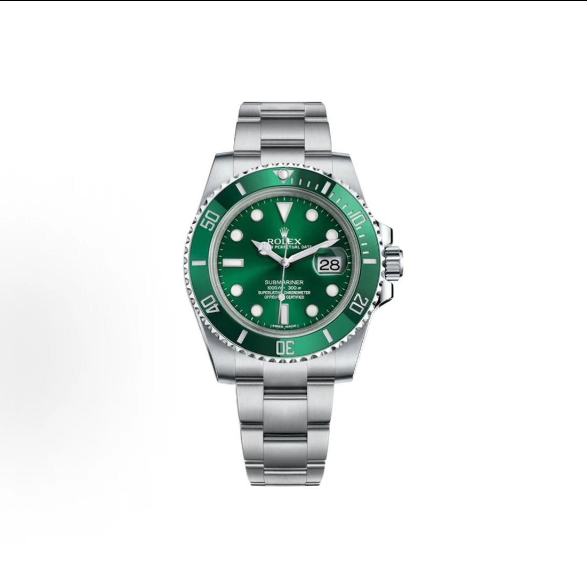 Rolex Submariner Watch - Green Dial-009478