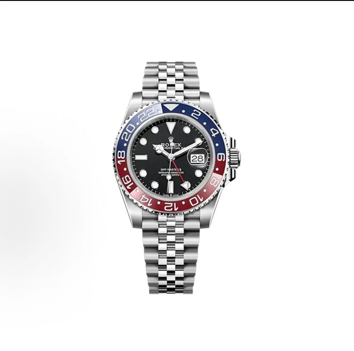 Rolex GMT-Master II Watch - Black Dial-010043