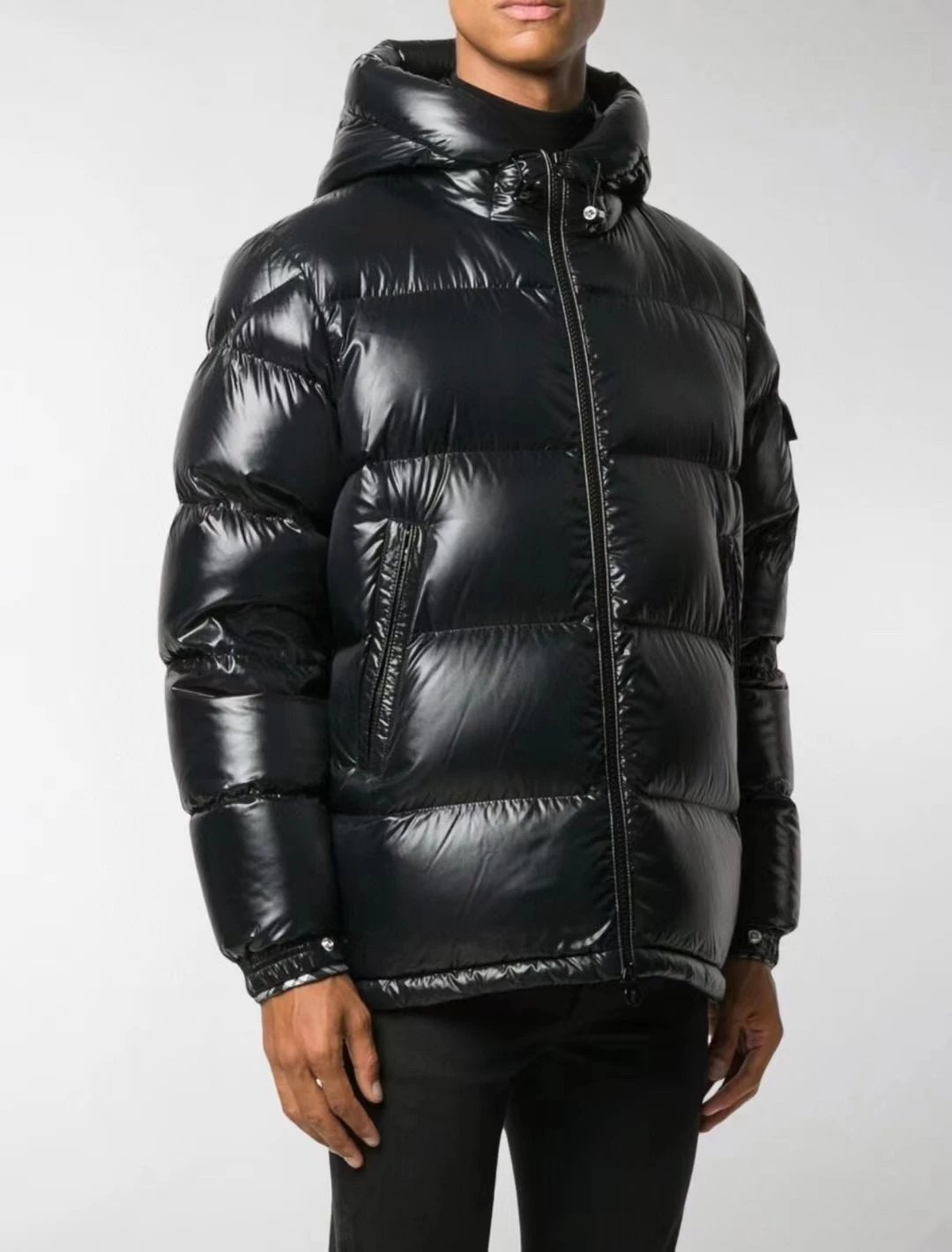 Mon*ler Ecrins hooded down jacket