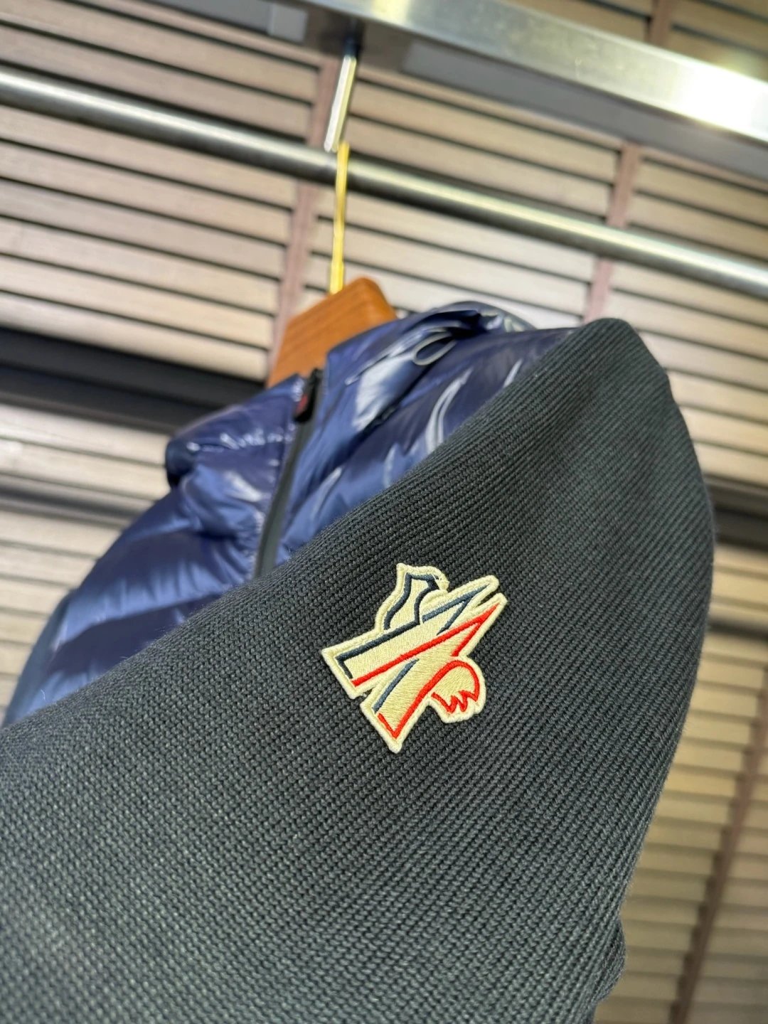 Grenoble panelled down jacket 9