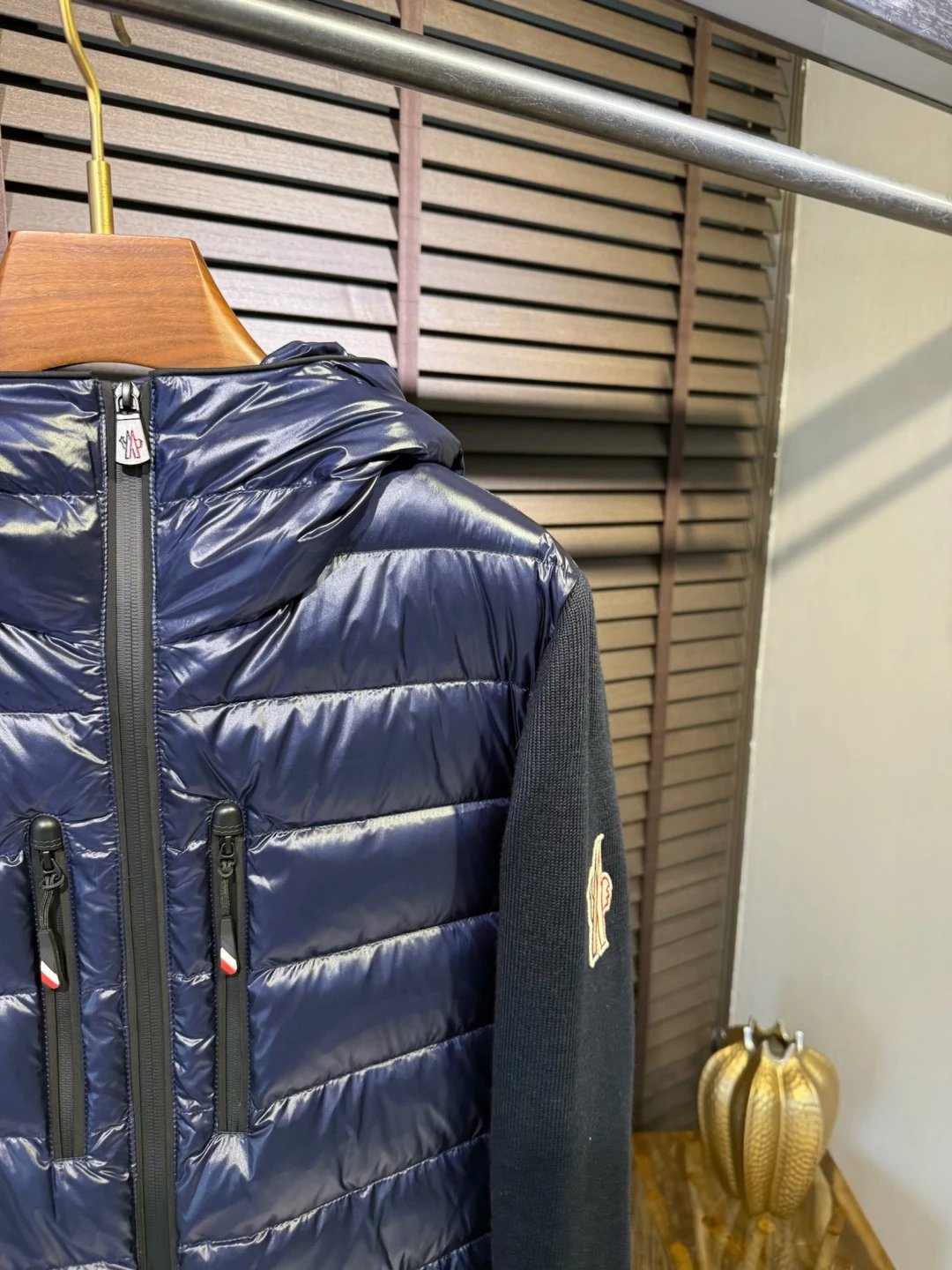 Grenoble panelled down jacket 8