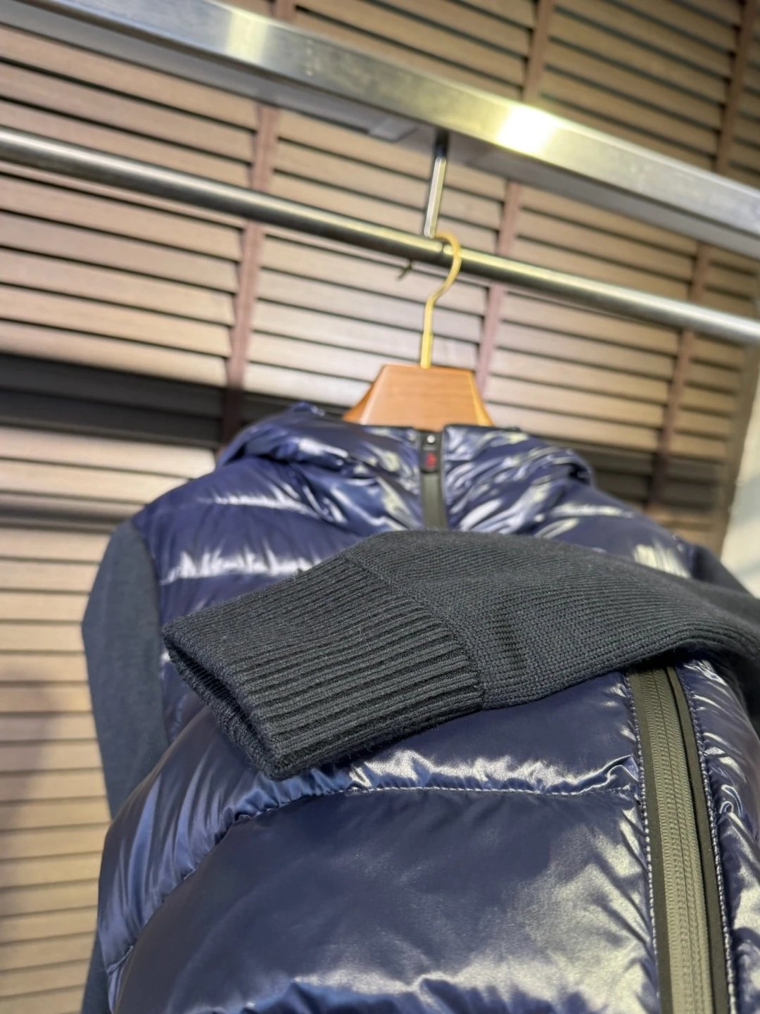 Grenoble panelled down jacket 10