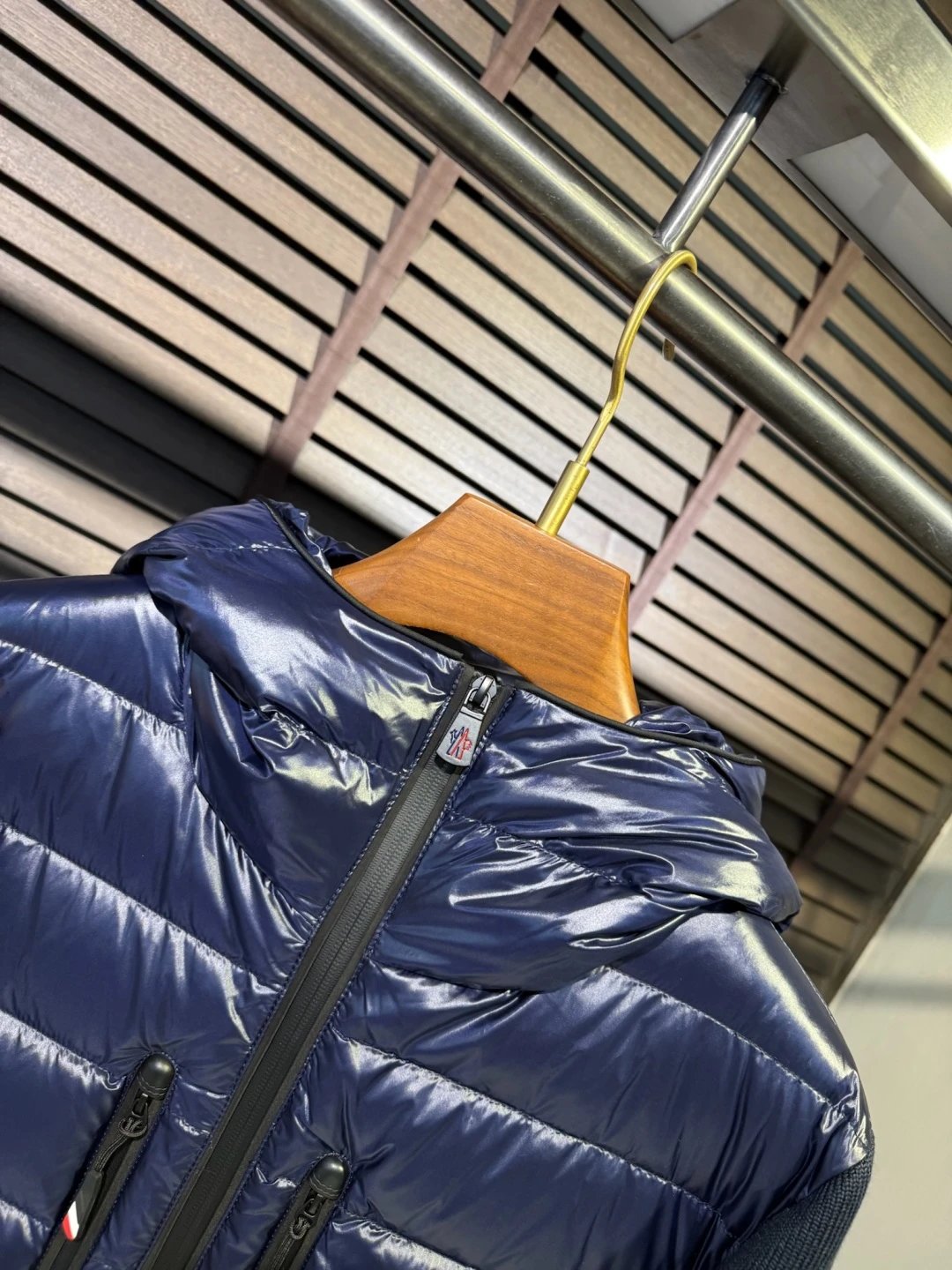 Grenoble panelled down jacket 7