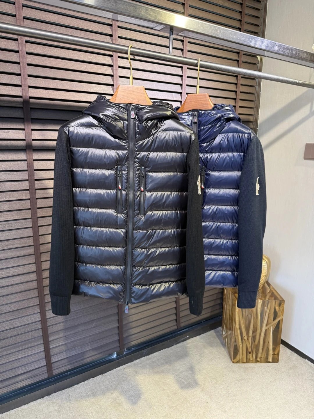 Grenoble panelled down jacket