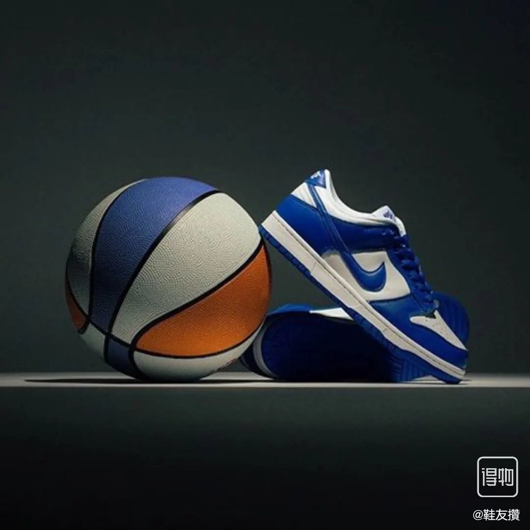 Nike Dunk White Blue Low Top