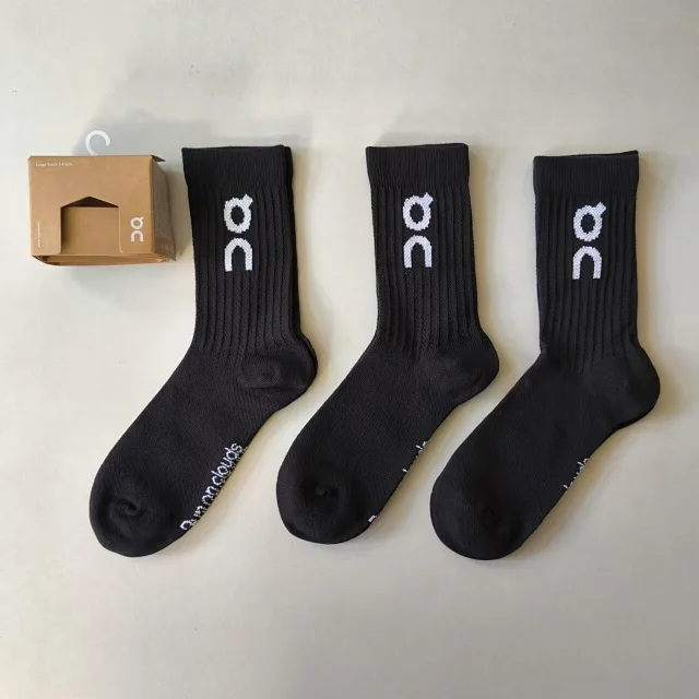 Unbranded Socks Ribbed crew socks, 3-pack product detail image 2