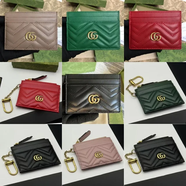 Gucci Wallets & Card Holders Chevron Quilted Holder product detail image 1