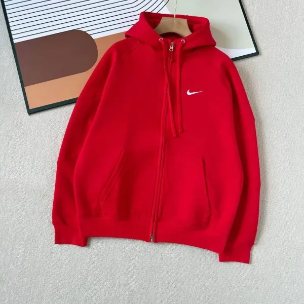 Nike Full-Zip Hoodie Red Hoodie - 1