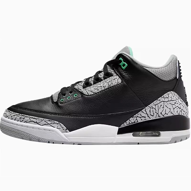 AJ3 Black Green