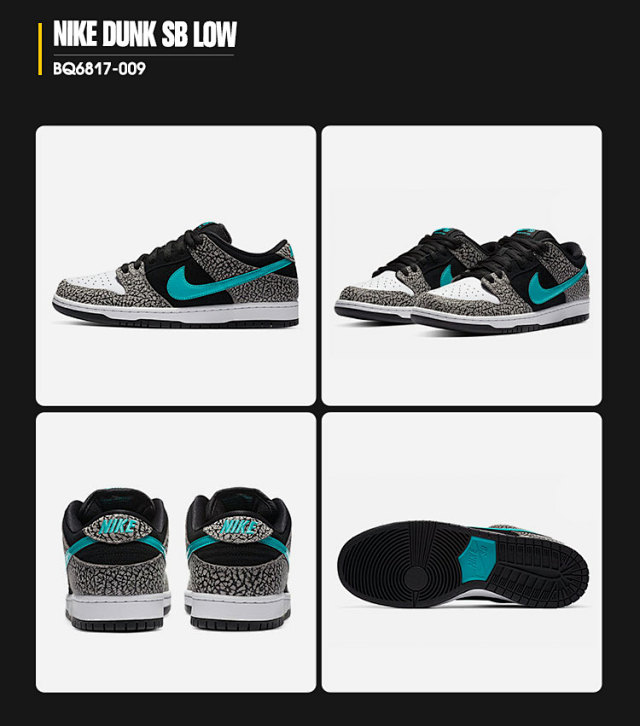 SB Dunk Low 联名双勾橄榄绿紫龙虾小熊爸爸反转黑白熊猫北卡蓝白