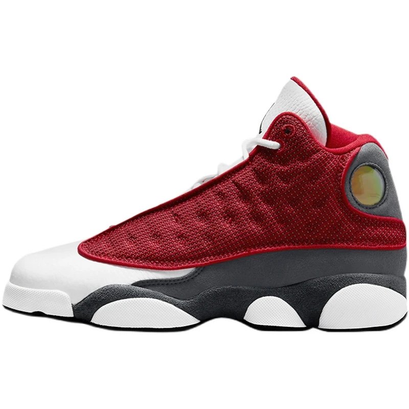 AJ13 Grey White Red