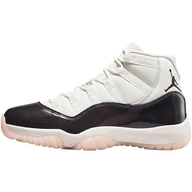 AJ11 White Brown