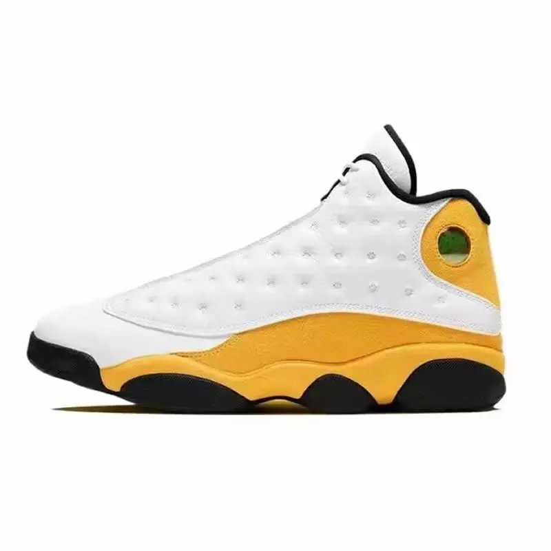 AJ13 White Yellow Black