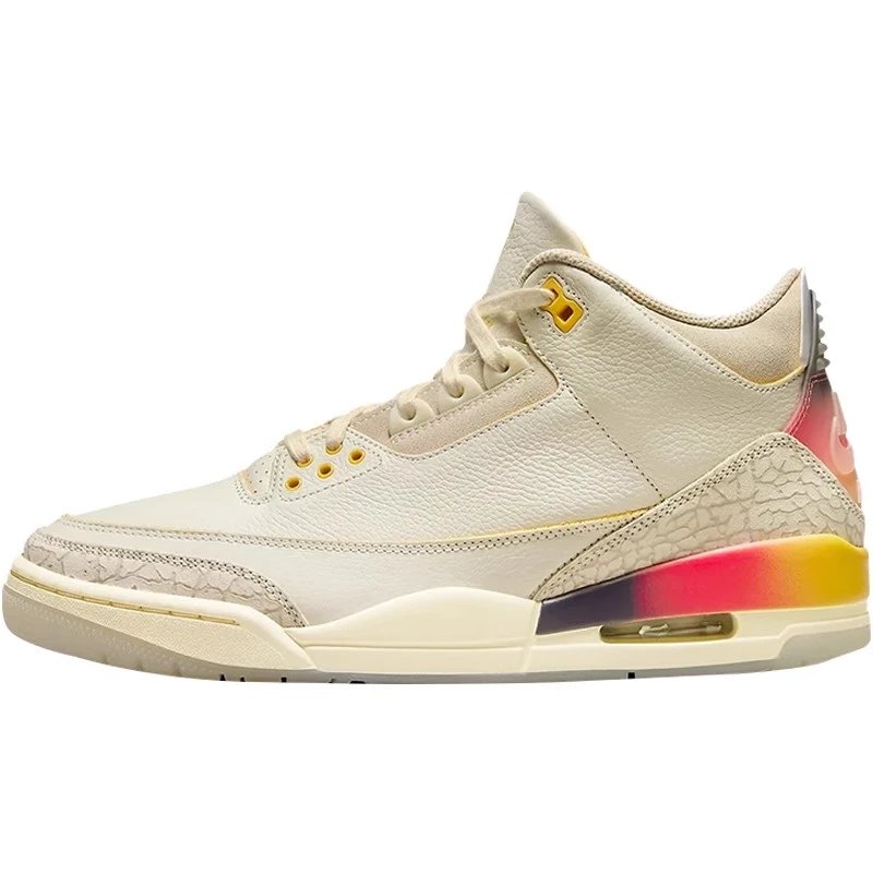 AJ3 White Blue Red