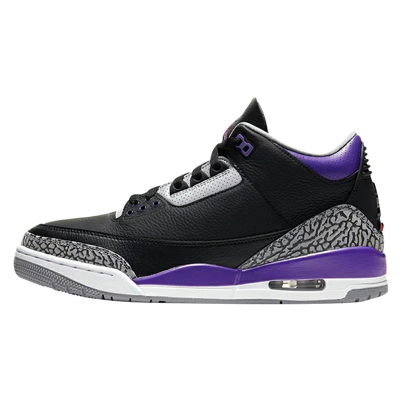 AJ3 Black Purple