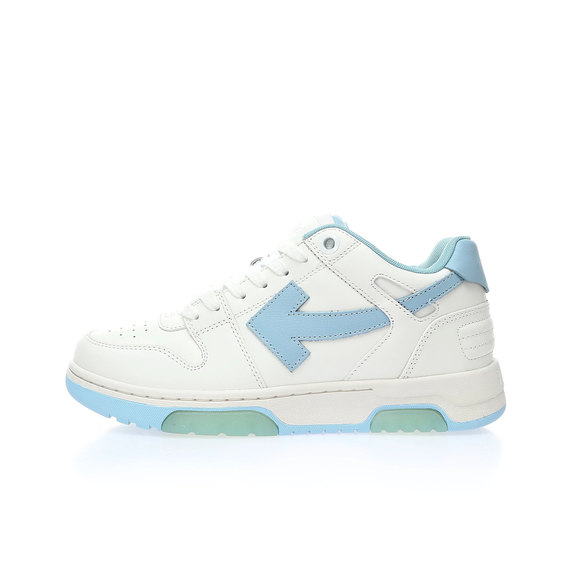 White Unc Blue Arrow