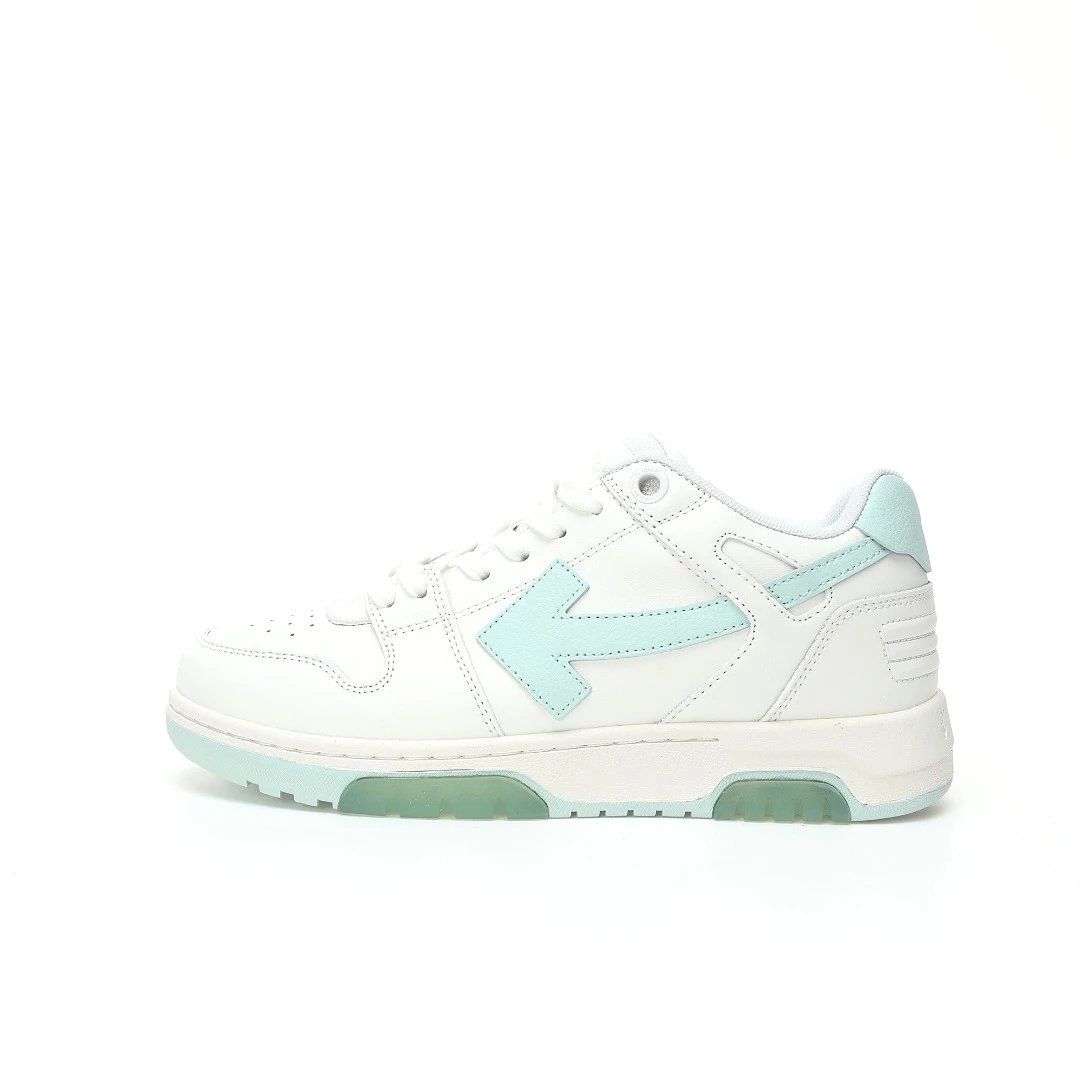 White Mint Green Arrow