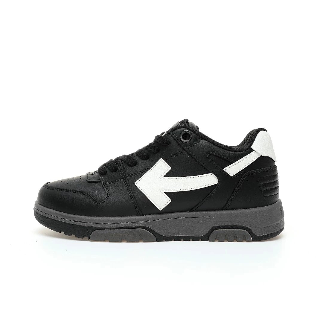 Black Dark Grey White Arrow