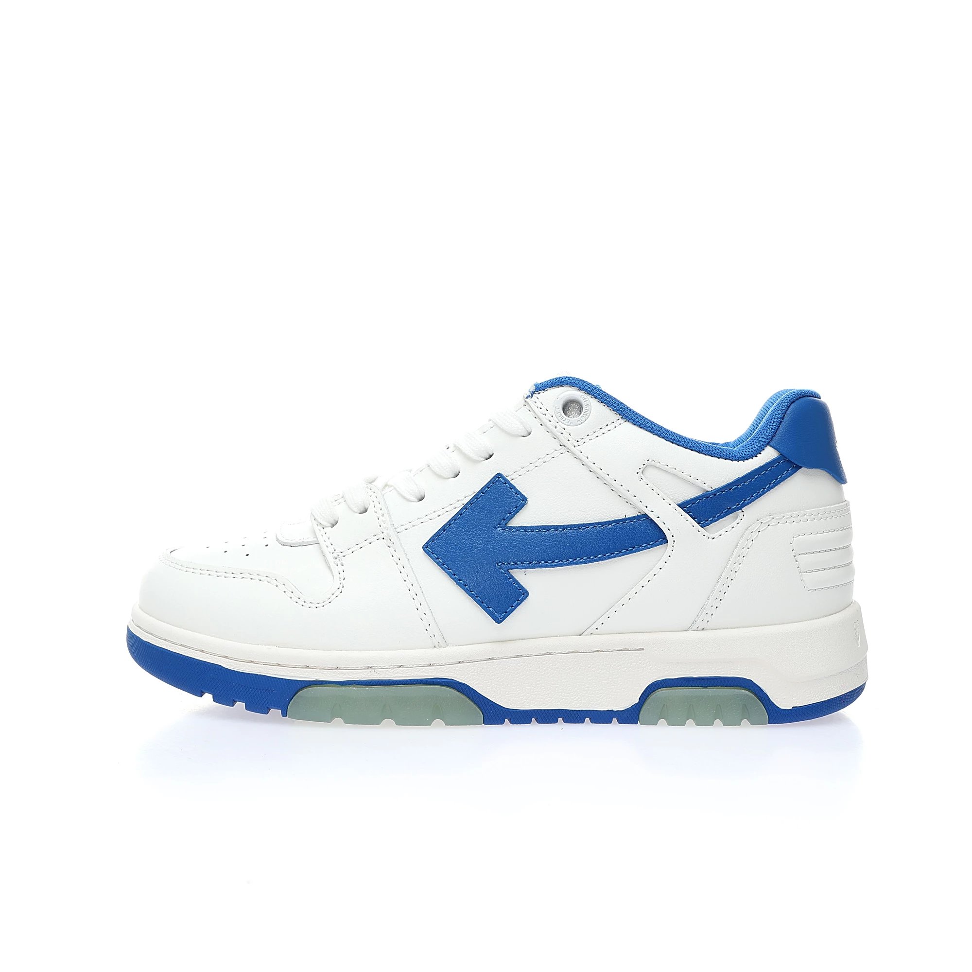 White Royal Blue Arrow
