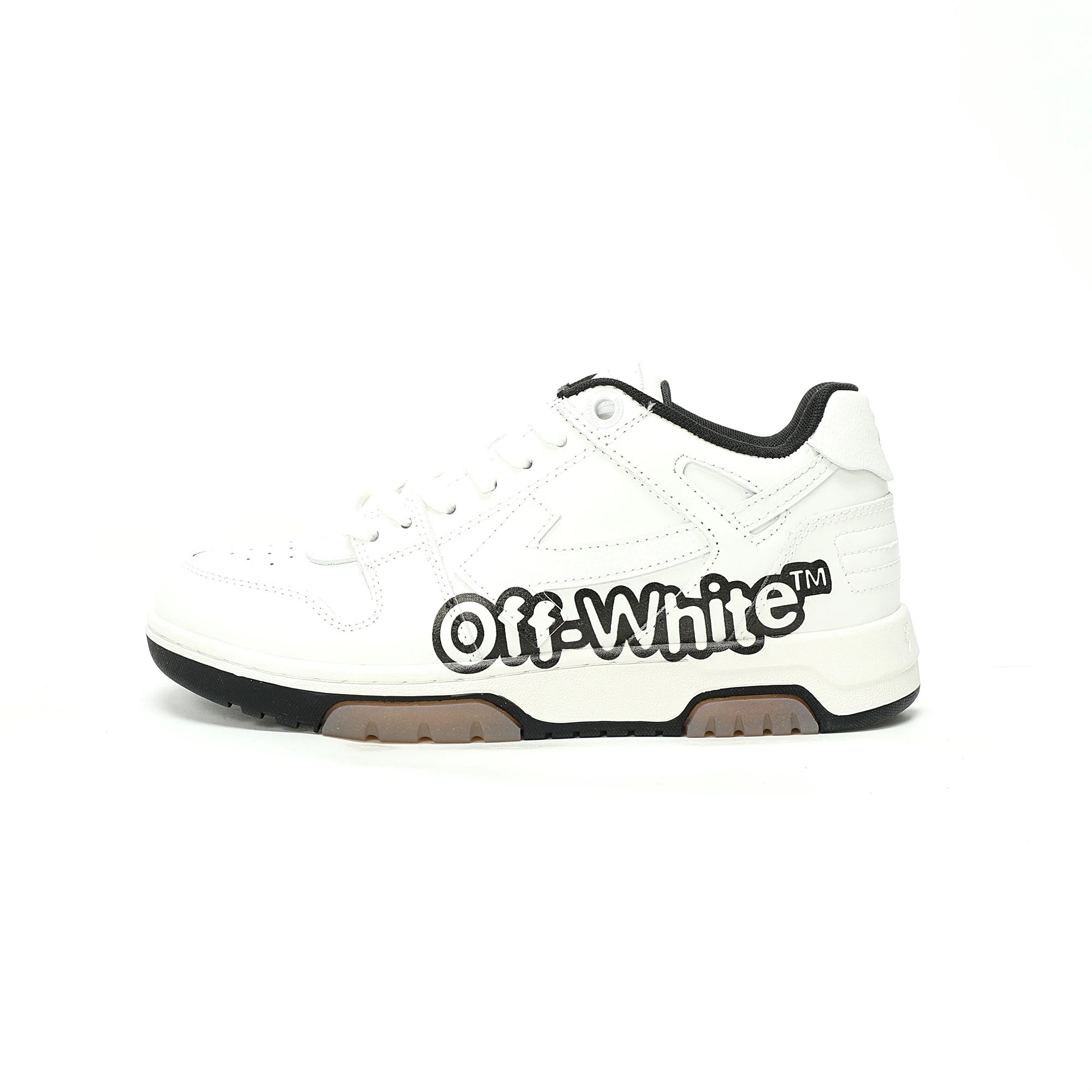 White Black OW Graffiti