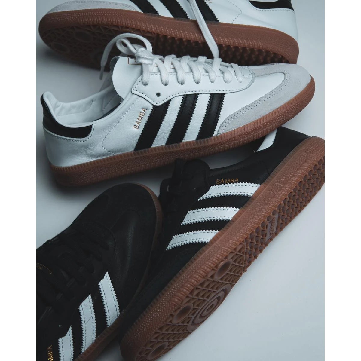 【只卖纯原】阿迪*达斯 adida*s Originals Samba Decon AD 单层皮桑巴舞软皮版系列绅士德训足球风百搭低帮休闲运动板鞋 IF0642 IF0641