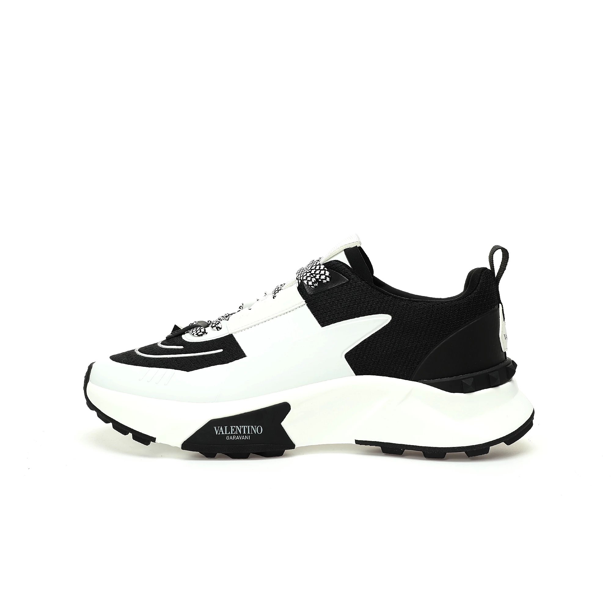 Black White