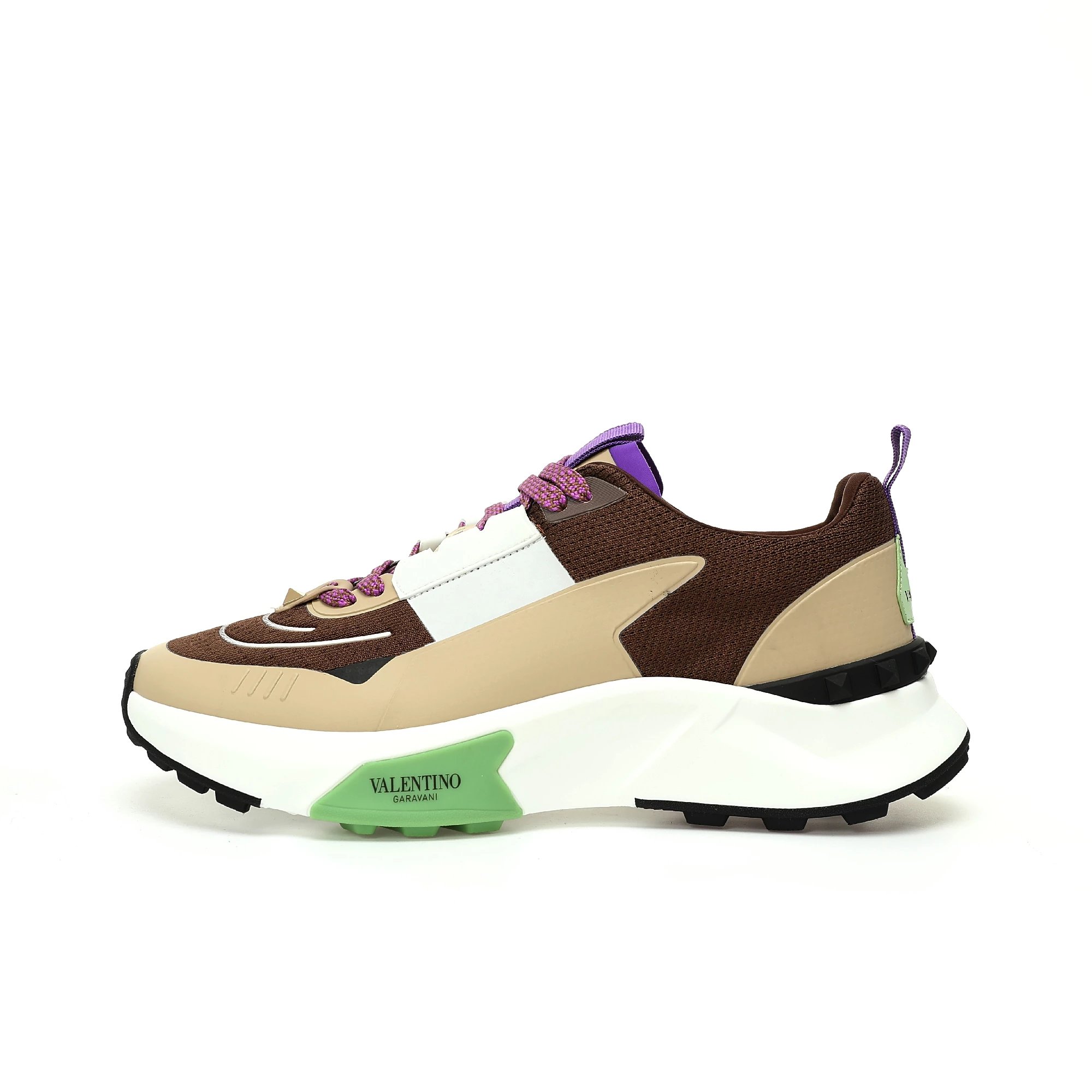 Dark Brown Purple Khaki