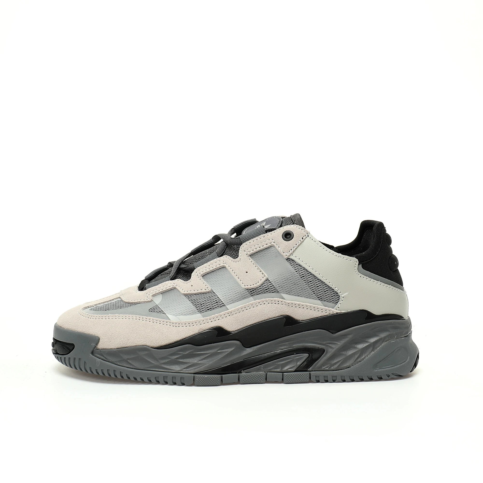 adidas Sneakers Niteball — light gray dark gray black S 24147