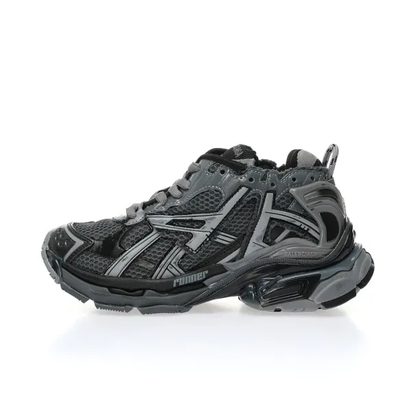 Asics Gel-Kayano Runner Black Chunky Sneakers - 18