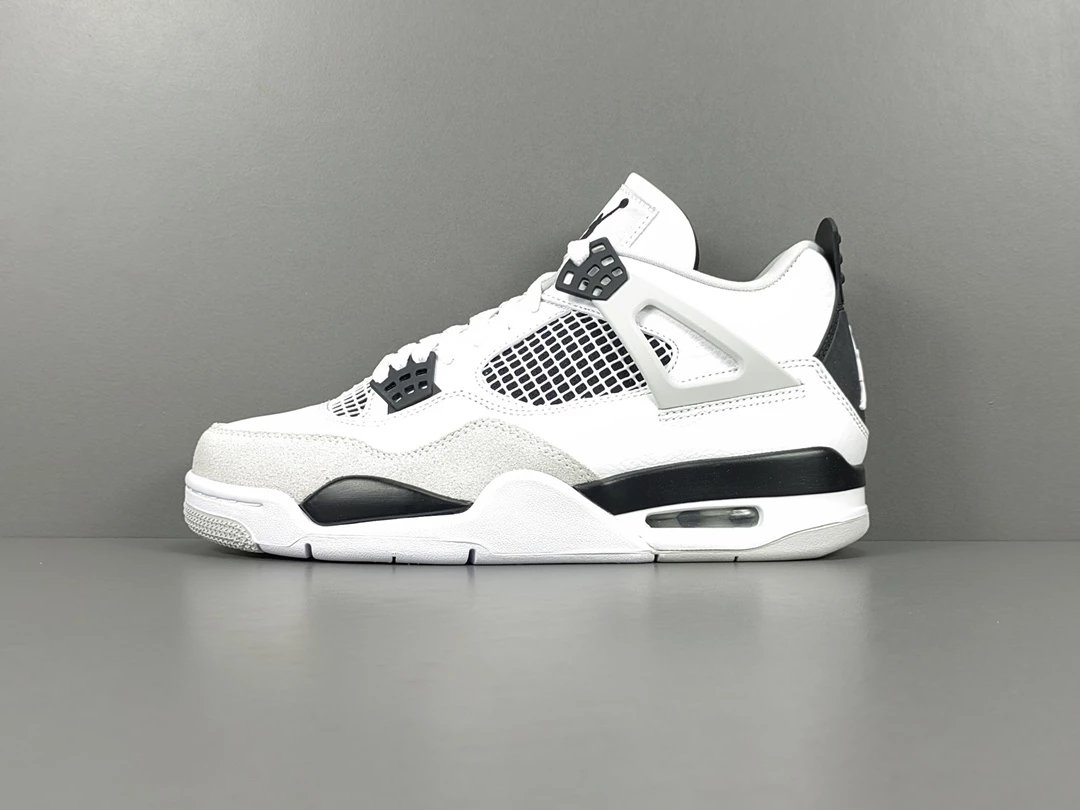 black and white
