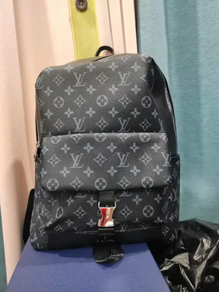 Louis Vuitton Monogram Eclipse Black Backpack - 2