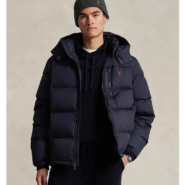 Polo Ralph Lauren Down Jackets PH68 detachable-hood puffer jacket product detail image 3