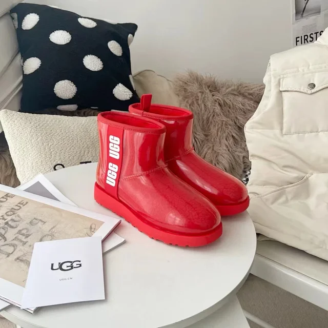UGG Boots Transparent waterproof ankle with logo strap product detail image 9
