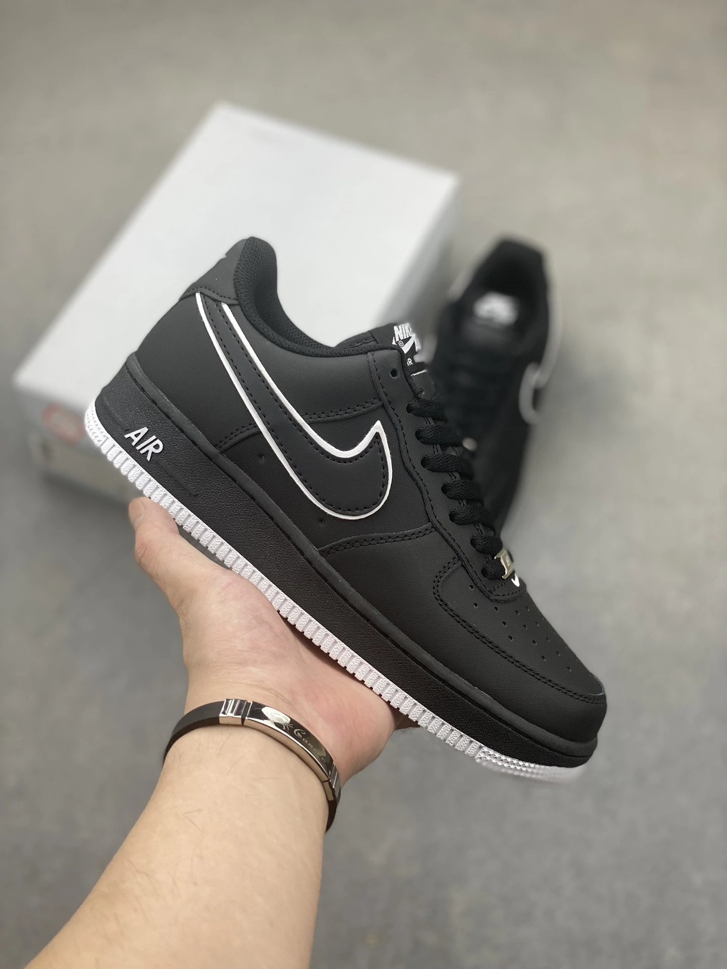 Black double hook