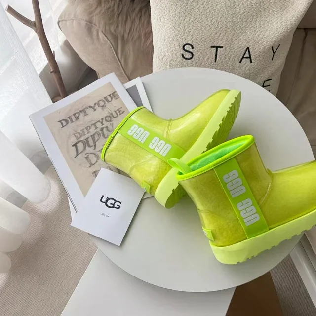 UGG Boots Transparent waterproof ankle with logo strap product detail image 12